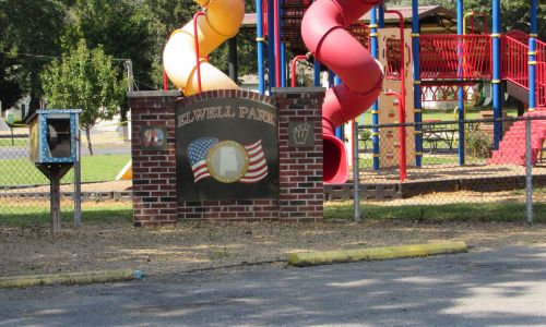 Photo of Elwell park entrance