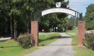 Photo of Chief Ladiga Trail entrance in Weaver