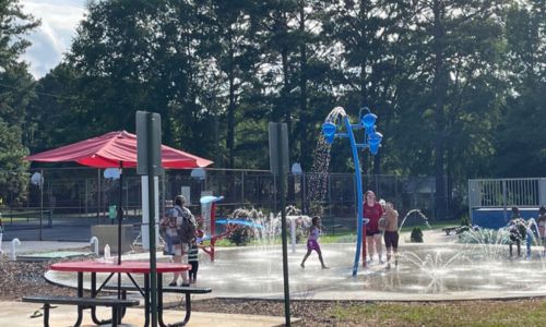 Splash pad photo